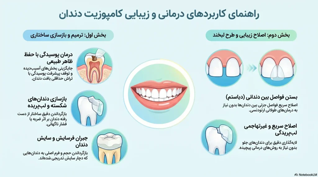 آیا کامپوزیت دندان درد دارد؟